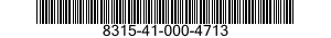 8315-41-000-4713 BUTTON,SEWING HOLE 8315410004713 410004713