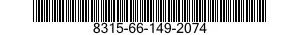 8315-66-149-2074 FASTENER TAPE,HOOK 8315661492074 661492074