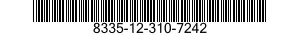 8335-12-310-7242 INSOLES,FOOTWEAR 8335123107242 123107242
