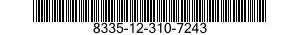 8335-12-310-7243 INSOLES,FOOTWEAR 8335123107243 123107243