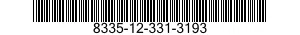 8335-12-331-3193 LACES,FOOTWEAR 8335123313193 123313193