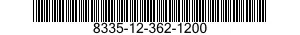 8335-12-362-1200 INSOLES,FOOTWEAR 8335123621200 123621200