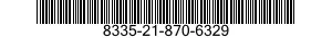 8335-21-870-6329 PATTERN,INSOLE ROUN 8335218706329 218706329