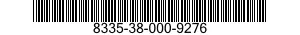 8335-38-000-9276 INSOLES,FOOTWEAR 8335380009276 380009276