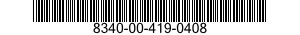 8340-00-419-0408  8340004190408 004190408