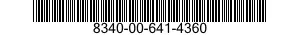 8340-00-641-4360  8340006414360 006414360