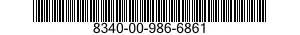 8340-00-986-6861  8340009866861 009866861