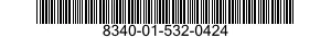 8340-01-532-0424 TENT,CANVAS 8340015320424 015320424