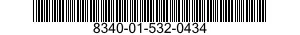 8340-01-532-0434 TENT,CANVAS 8340015320434 015320434