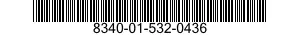 8340-01-532-0436 TENT,CANVAS 8340015320436 015320436