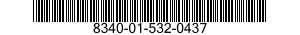 8340-01-532-0437 TENT,CANVAS 8340015320437 015320437