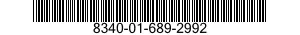 8340-01-689-2992 SUPPORT,TARPAULIN FRAME 8340016892992 016892992