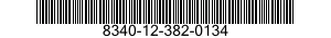8340-12-382-0134 TENT,CANVAS 8340123820134 123820134