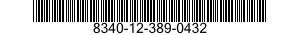 8340-12-389-0432 FRAME SECTION,TENT 8340123890432 123890432