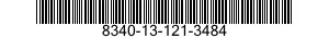 8340-13-121-3484 STRAP,TIE DOWN TENT 8340131213484 131213484