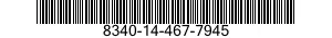 8340-14-467-7945 FRAME SECTION,TENT 8340144677945 144677945