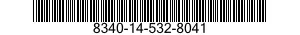 8340-14-532-8041 TENT,CANVAS 8340145328041 145328041
