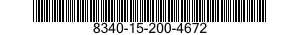 8340-15-200-4672 LINE,TENT 8340152004672 152004672
