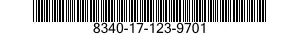 8340-17-123-9701 REPAIR KIT,PASSAGEWAY TENT 8340171239701 171239701