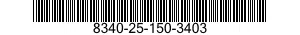 8340-25-150-3403 FLYSHEET TYPE 1AND2 8340251503403 251503403