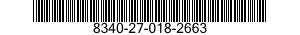 8340-27-018-2663 FRAME SECTION,TENT 8340270182663 270182663