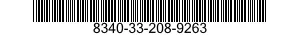 8340-33-208-9263 TENT,MODULAR,UTILITY SYSTEM 8340332089263 332089263