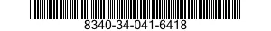 8340-34-041-6418 TARPAULIN 8340340416418 340416418