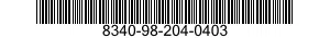 8340-98-204-0403 SUPPORT,TENT FRAME 8340982040403 982040403
