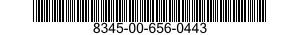 8345-00-656-0443  8345006560443 006560443