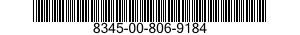 8345-00-806-9184  8345008069184 008069184