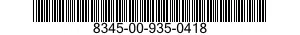 8345-00-935-0418 PENNANT,SIGNAL 8345009350418 009350418