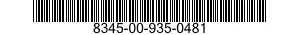 8345-00-935-0481 FLAG,SIGNAL 8345009350481 009350481