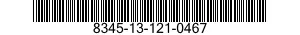8345-13-121-0467 FLAG,INDIVIDUAL 8345131210467 131210467
