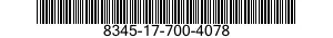 8345-17-700-4078 FLAG,SIGNAL 8345177004078 177004078