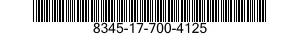 8345-17-700-4125 FLAG,SIGNAL 8345177004125 177004125