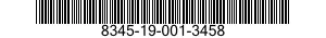 8345-19-001-3458 FLAG,INDIVIDUAL 8345190013458 190013458