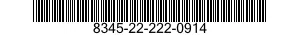 8345-22-222-0914 FLAG,SIGNAL 8345222220914 222220914