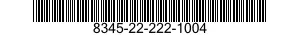 8345-22-222-1004 FLAG,NATIONAL 8345222221004 222221004