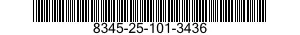 8345-25-101-3436  8345251013436 251013436