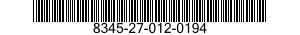 8345-27-012-0194 EMBLEM,INDIVIDUAL AUTOMOBILE PLATE 8345270120194 270120194