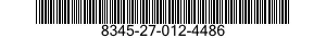 8345-27-012-4486 EMBLEM,INDIVIDUAL AUTOMOBILE PLATE 8345270124486 270124486