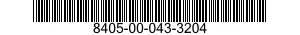 8405-00-043-3204  8405000433204 000433204