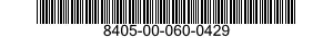 8405-00-060-0429  8405000600429 000600429