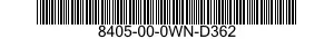 8405-00-0WN-D362  8405000WND362 000WND362