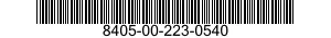 8405-00-223-0540  8405002230540 002230540