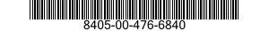 8405-00-476-6840  8405004766840 004766840