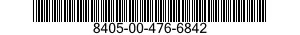 8405-00-476-6842  8405004766842 004766842