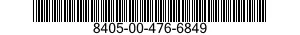 8405-00-476-6849  8405004766849 004766849