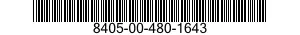 8405-00-480-1643  8405004801643 004801643