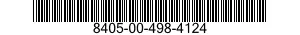 8405-00-498-4124 OVERCOAT,MAN'S 8405004984124 004984124